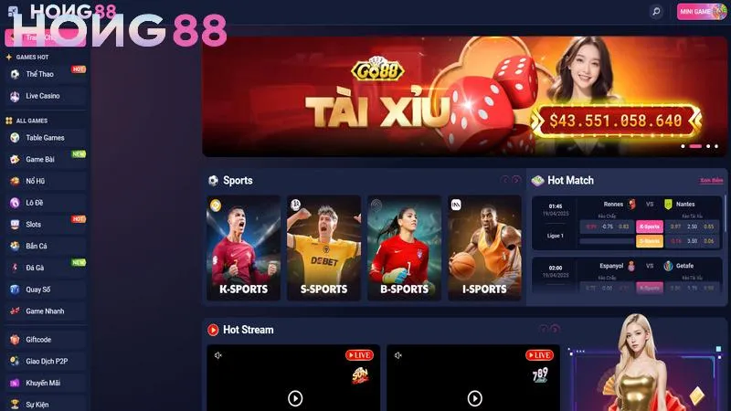 Nhà cái Hong88 đi vào hoạt động từ năm 2018